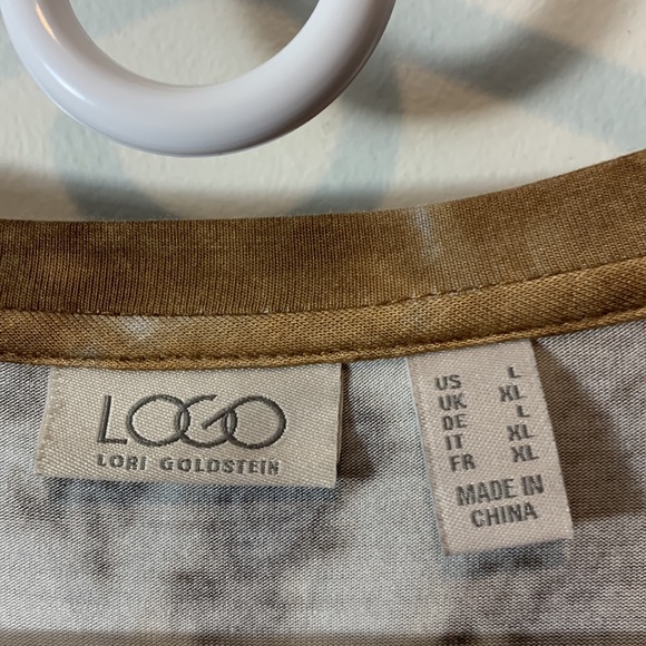 LOGO Boho peplum top with pockets - Picture 3 of 4